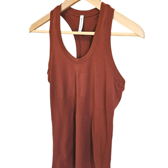 Athleta Racerback Tank Top Seamless Brown Size XSmall - Picture 2 of 9